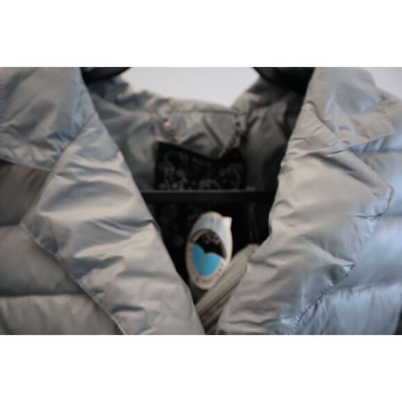 Anorak 50802CN Women's Sz Small Pewter Grey Blazer-Tailored Puffer Jacket - Picture 3 of 13